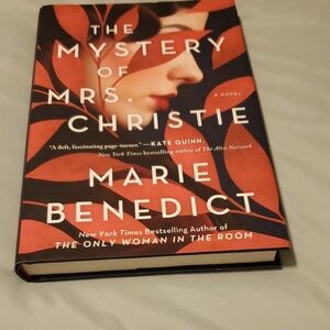 The Mystery of Mrs. Christie by Marie Benedict - Red & Black Hardcover